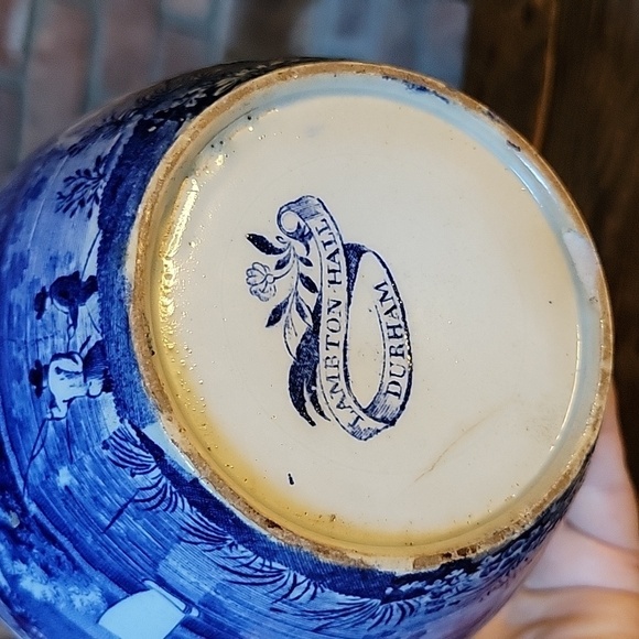 HISTORICAL STAFFORDSHIRE LAMBTON HALL DURHAM 1825 PITCHER - Picture 7 of 10